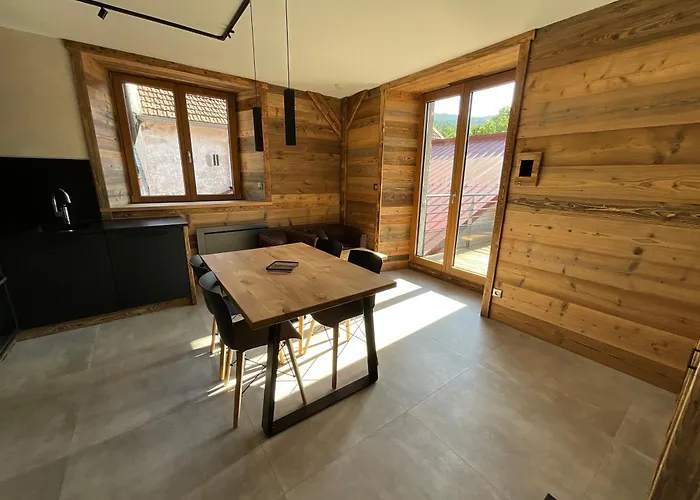 Roche Des Ducs Avec Piscine Toute L'annee, Spa, Sauna, Hammam 아파트호텔 Rochesson